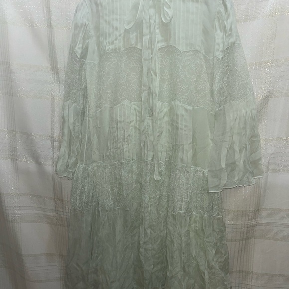 Roberto Cavalli Dresses & Skirts - Roberto Cavalli Light Green Long Sleeve Dress